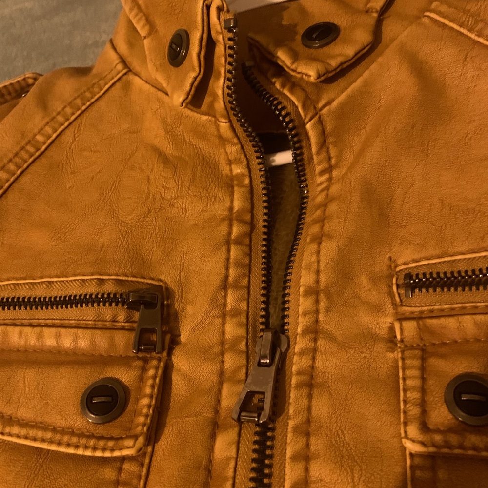 Men’s  Faux Fur Lined Winter Coat